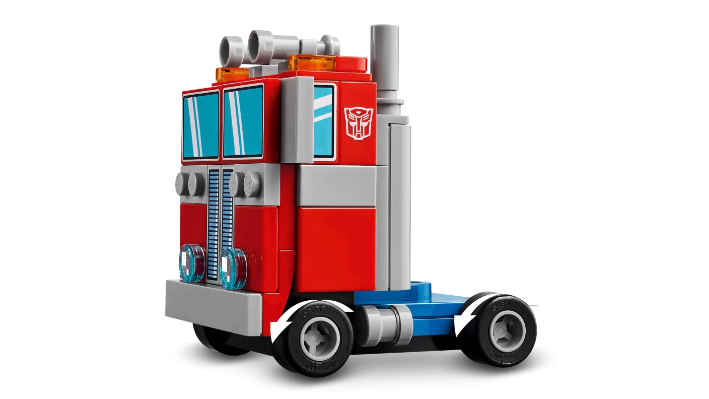 Optimus Prime robot en voertuig