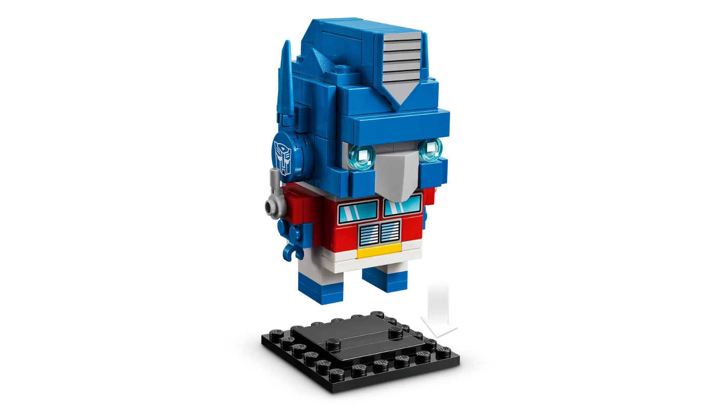Optimus Prime robot en voertuig