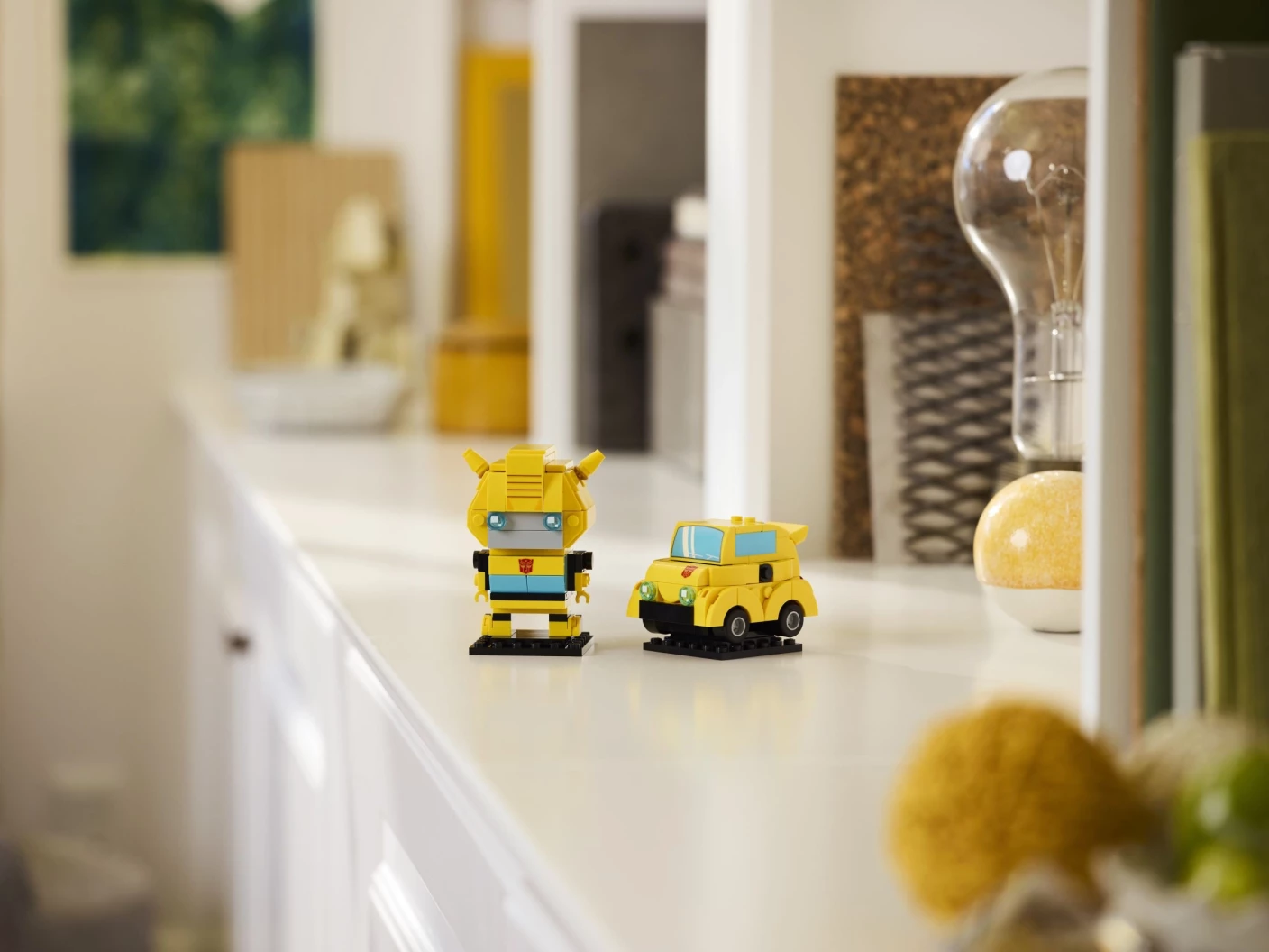 Bumblebee robot en voertuig