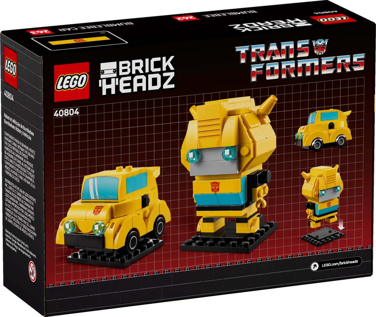 Bumblebee robot en voertuig