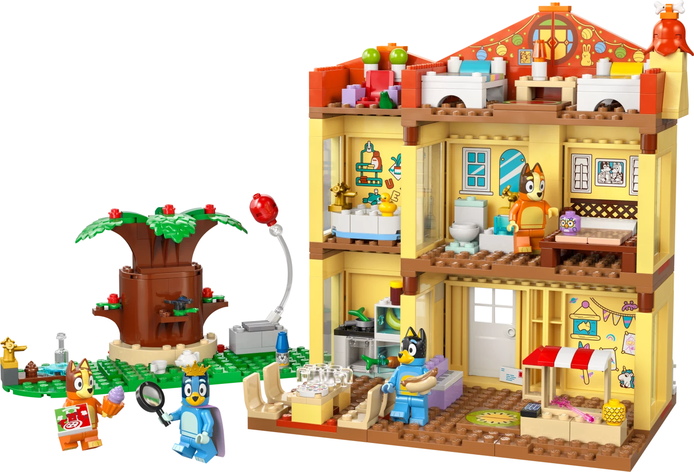 Huis van Bluey en haar familie