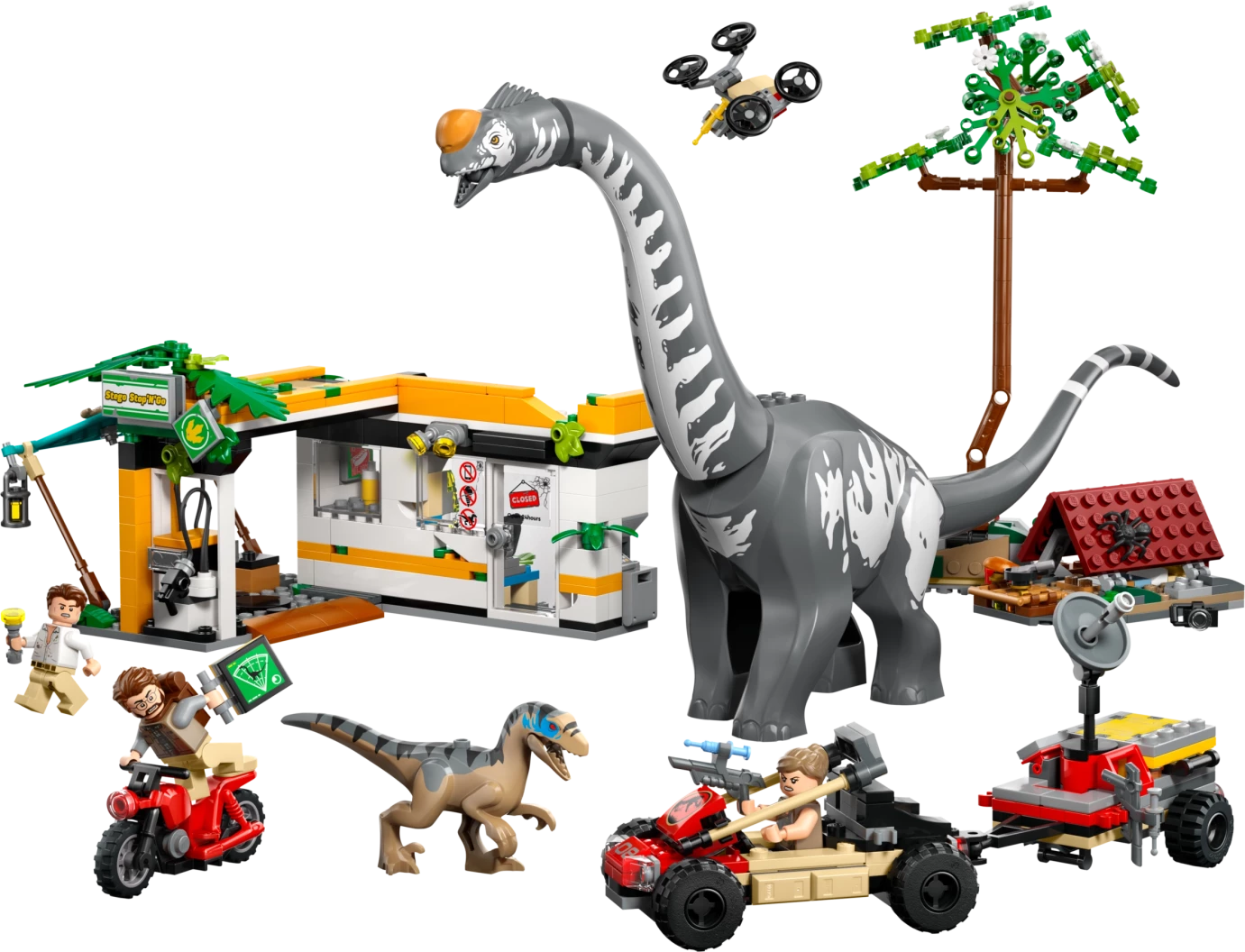 Raptor en Titanosaurus opsporingsmissie