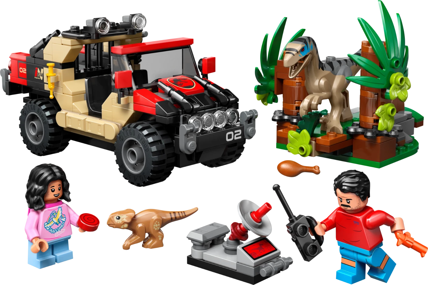 Offroad raptorontsnapping