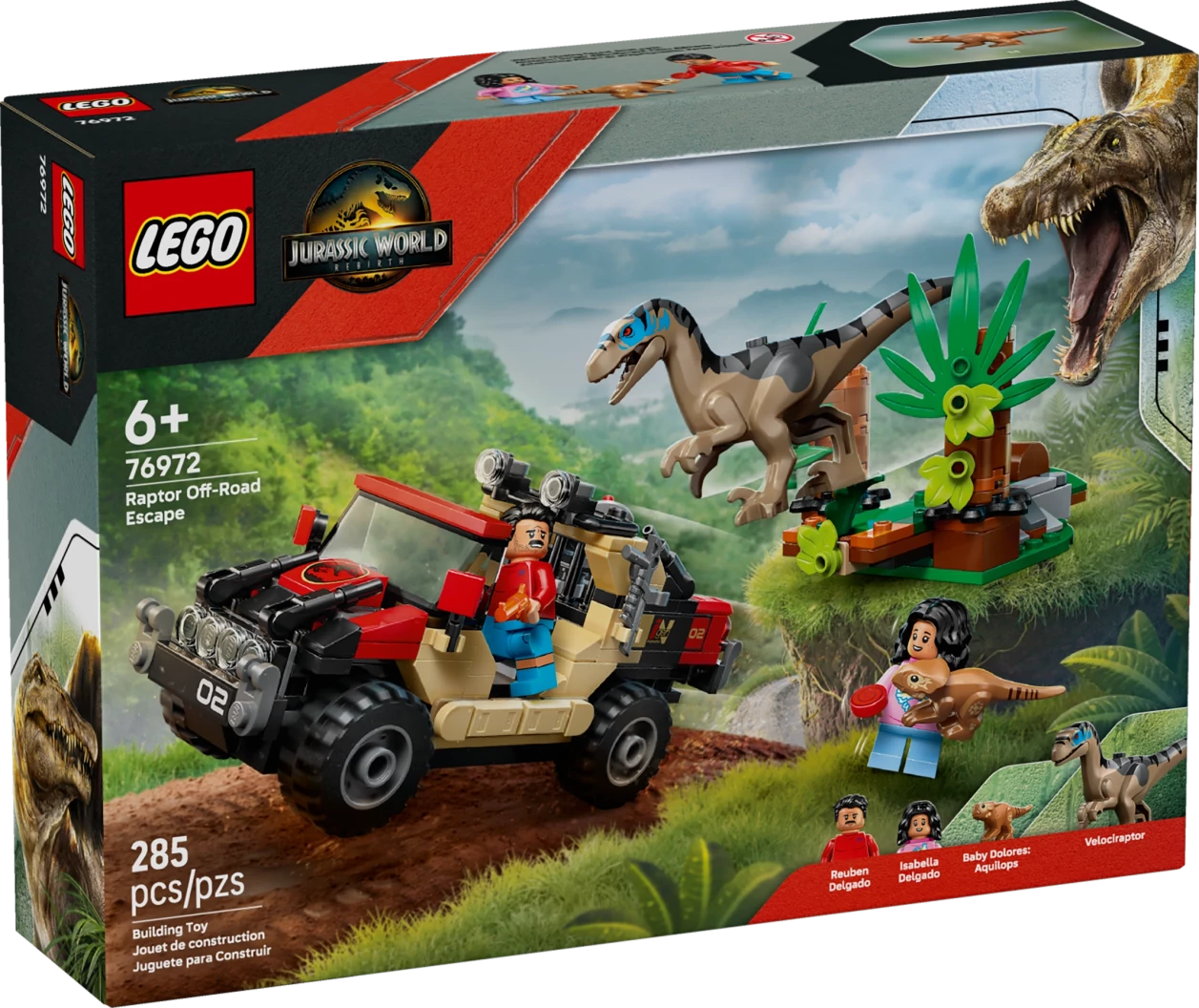 Offroad raptorontsnapping
