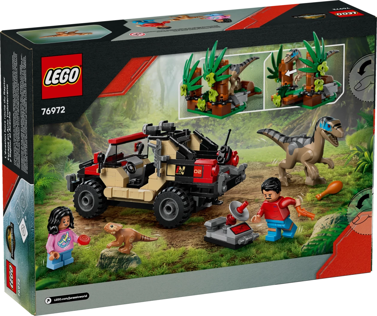 Offroad raptorontsnapping