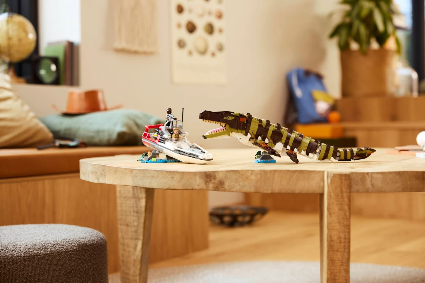 Bouwbare Mosasaurus bootmissie
