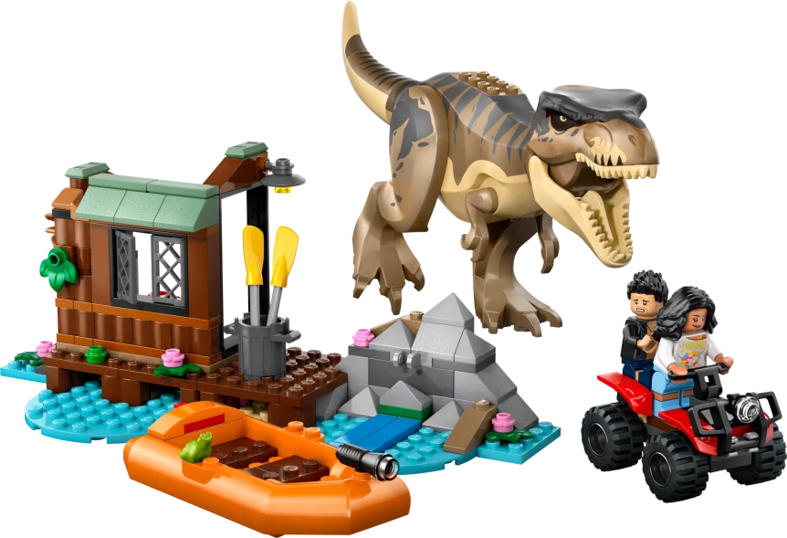 T. rex rivierontsnapping
