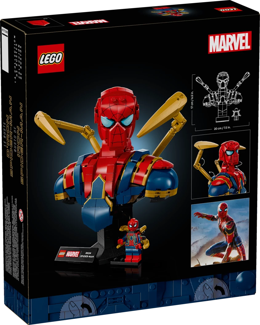 Iron Spider-Man buste
