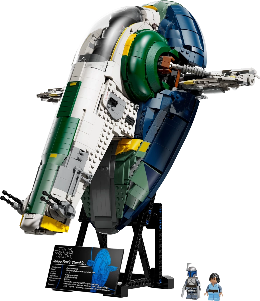 Jango Fetts Firespray-class ruimteschip