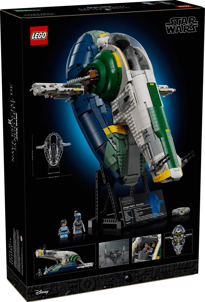 Jango Fetts Firespray-class ruimteschip