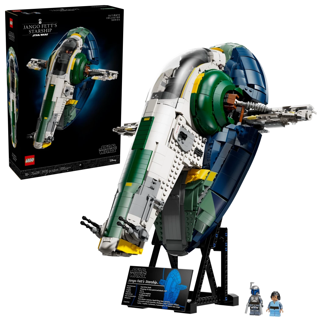 Jango Fetts Firespray-class ruimteschip
