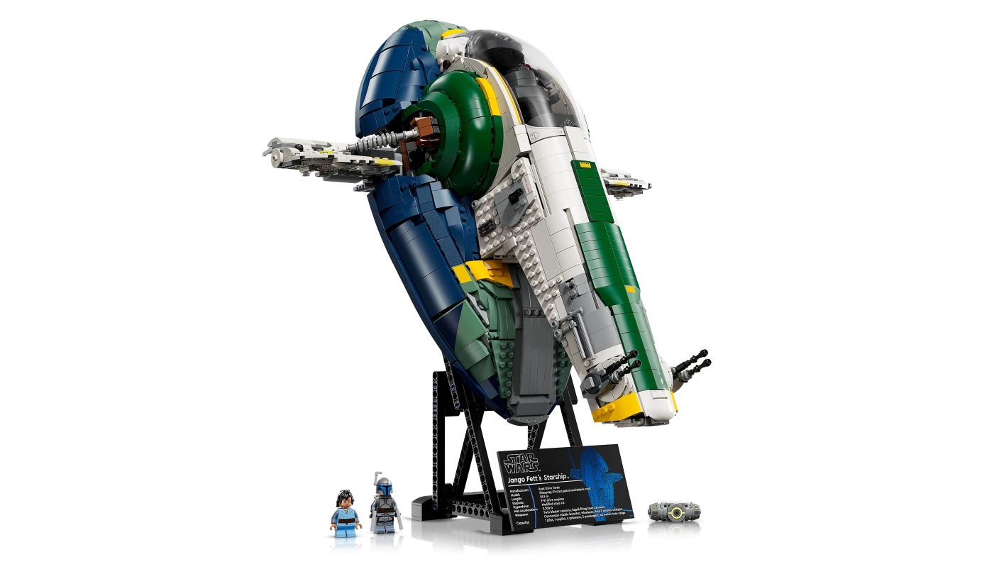 Jango Fetts Firespray-class ruimteschip