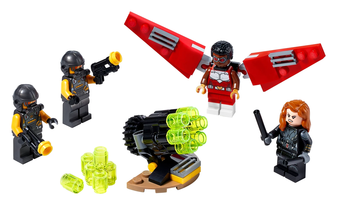 Falcon & Black Widow duoteam