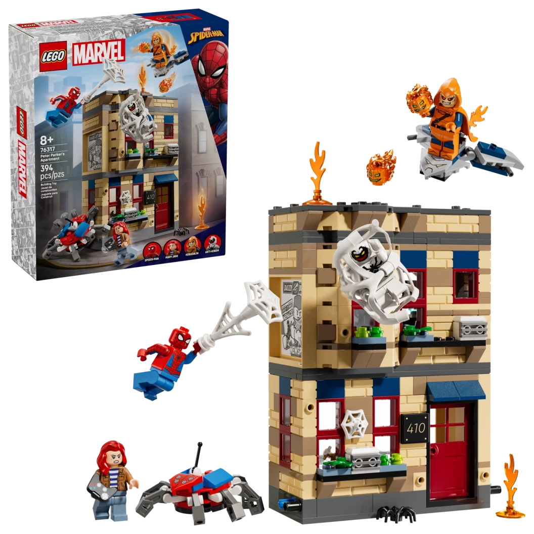 Het appartement van Peter Parker
