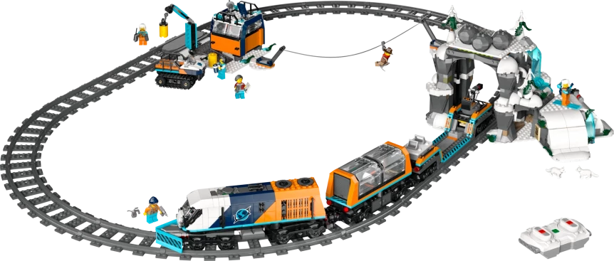 Onderzoekstrein op de Noordpool