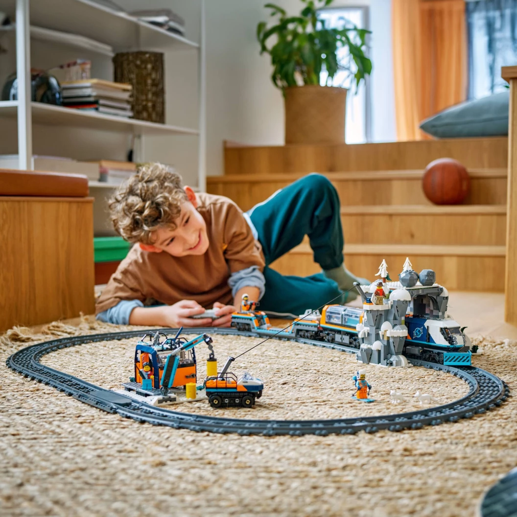 Onderzoekstrein op de Noordpool