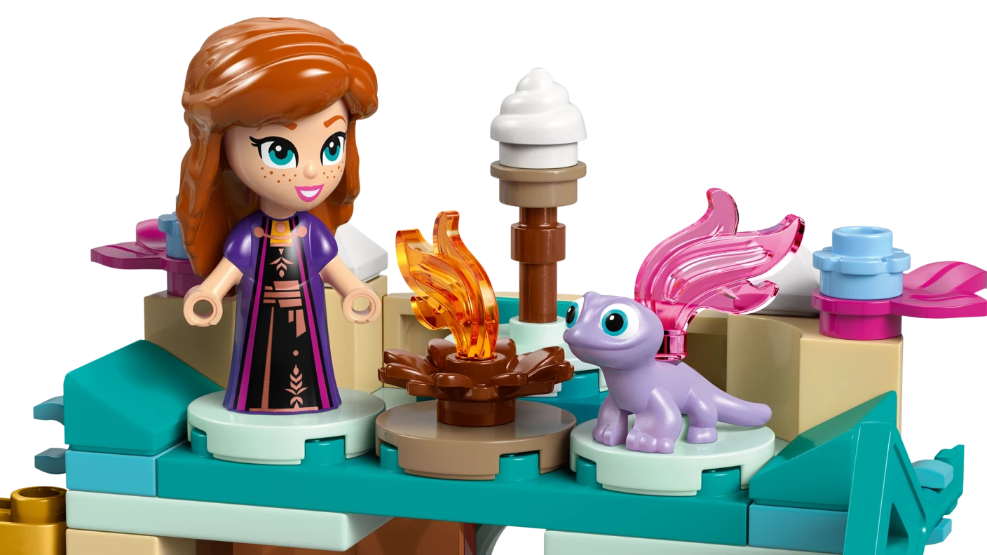 Mini kasteel van Arendelle en Elsa's ijspaleis
