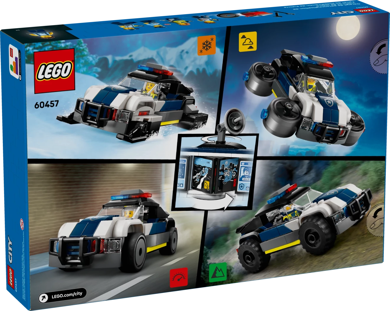 Garage voor politieauto's
