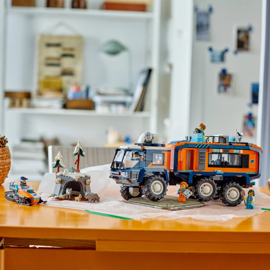 Laboratoriumtruck op de Noordpool