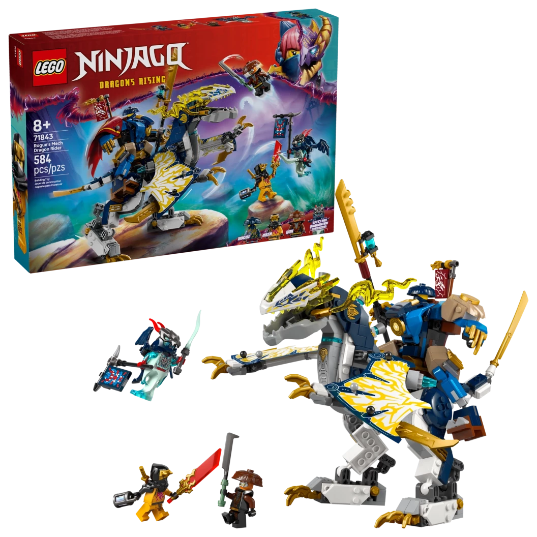 Rogue's mecha drakenrijder