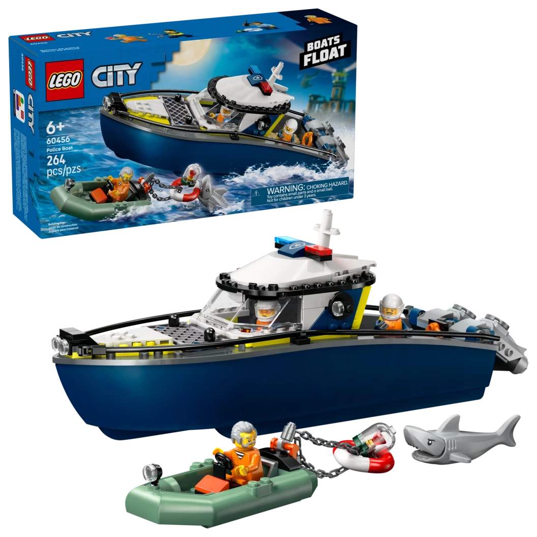Achtervolging met politieboot