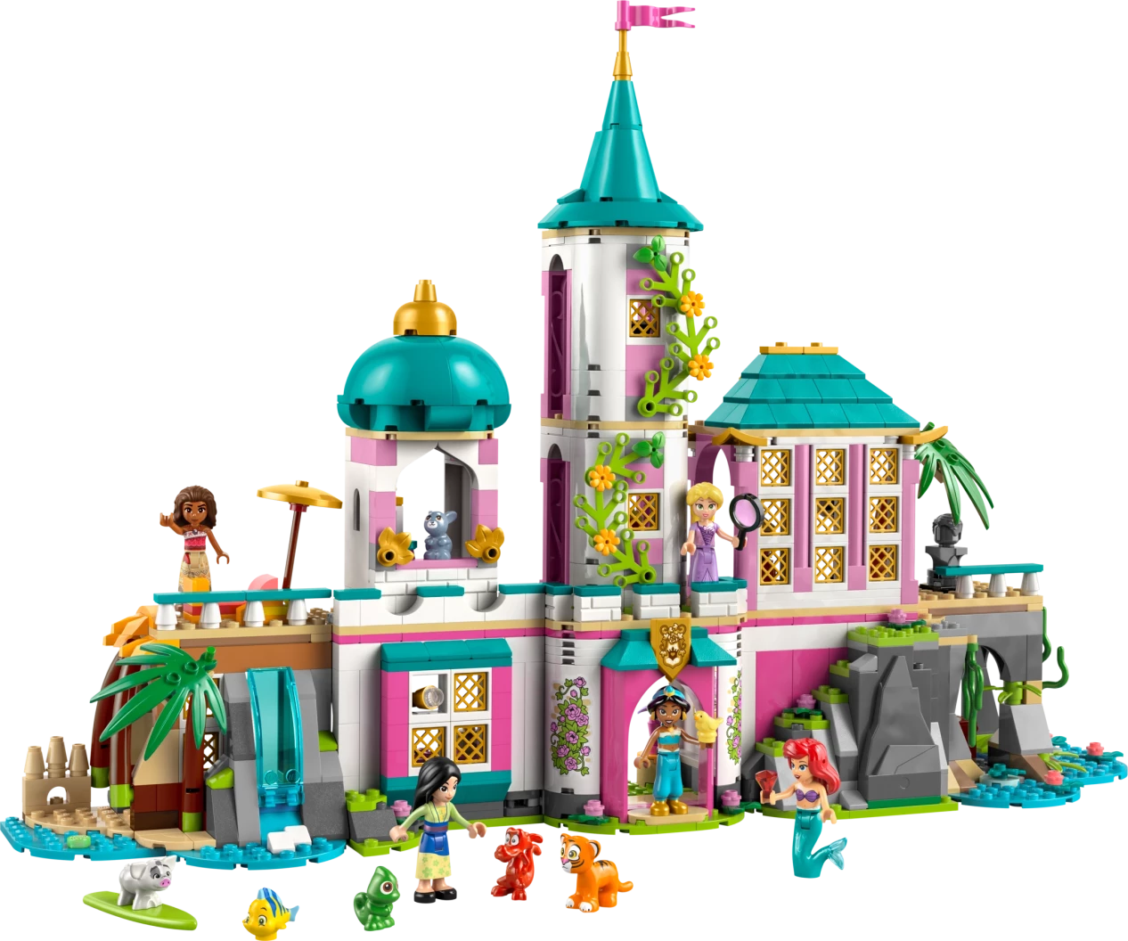 Prinsessenkasteel en koninklijke huisdieren