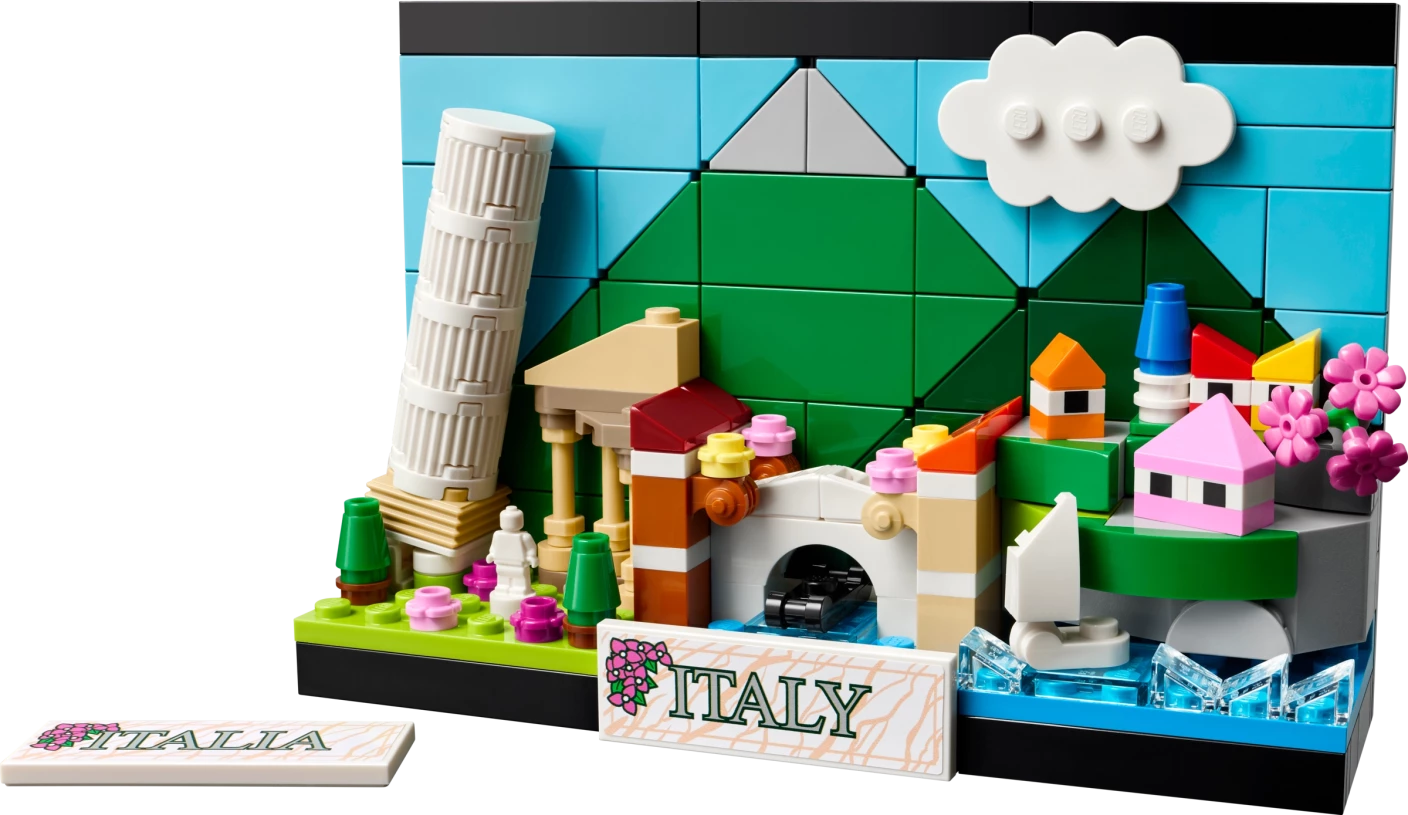 Ansichtkaart van Italië