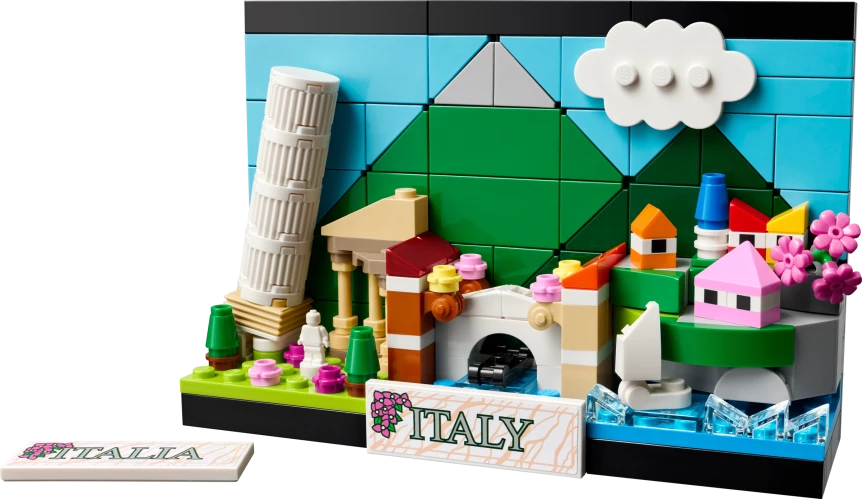 Ansichtkaart van Italië