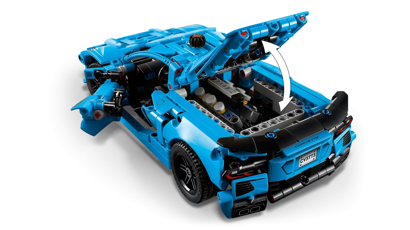 Chevrolet Corvette Stingray – blauw