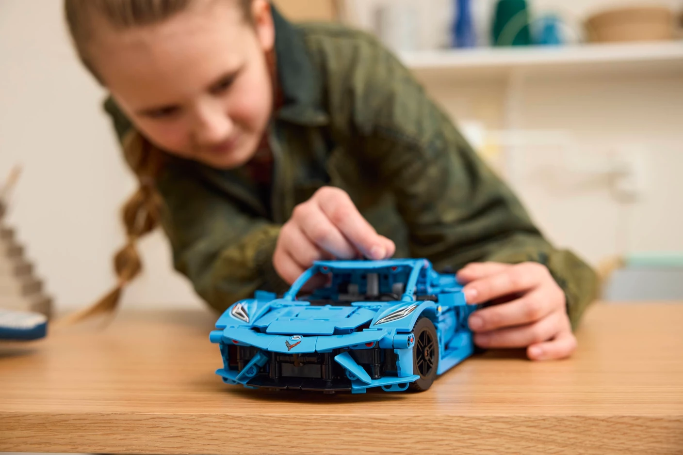 Chevrolet Corvette Stingray – blauw