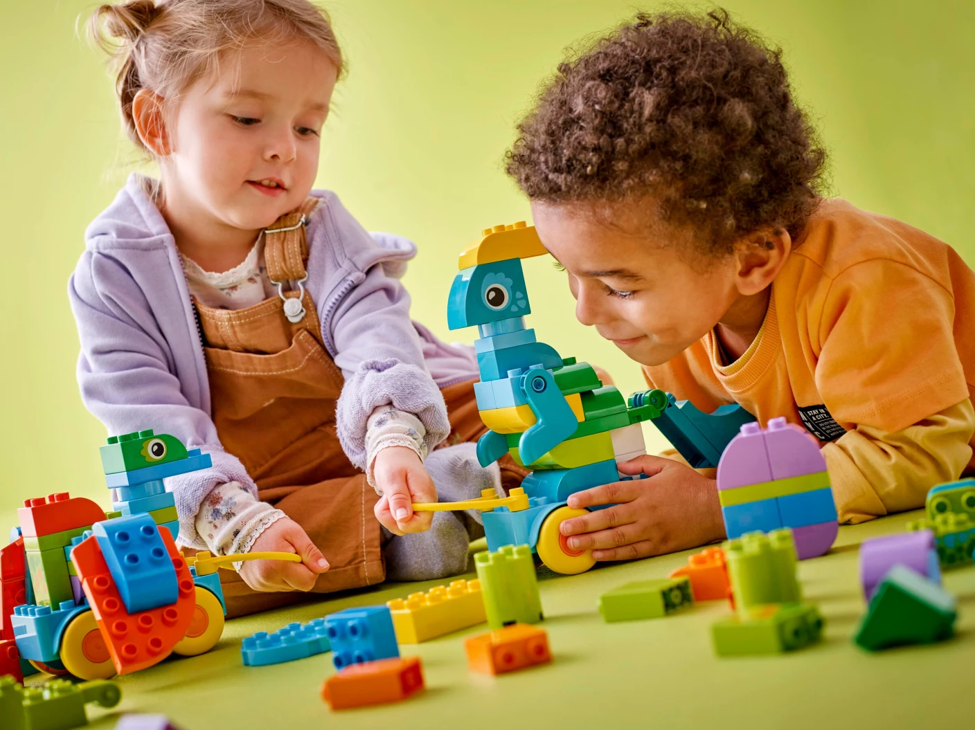 3-in-1 dinosaurussen op wielen