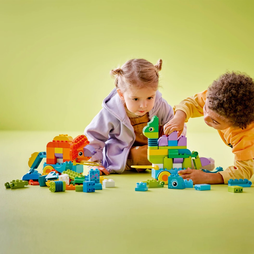 3-in-1 dinosaurussen op wielen