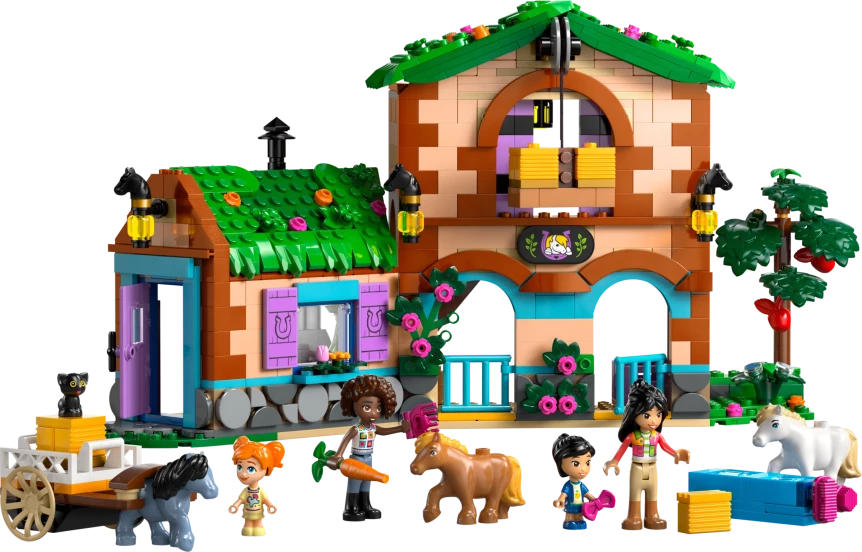 Ponyboerderij en stal