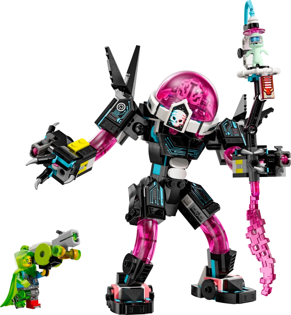 Mateo vs. cyberbreinmecha