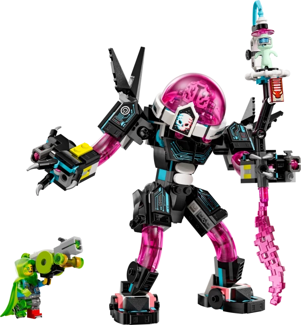 Mateo vs. cyberbreinmecha