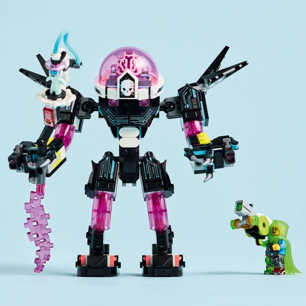 Mateo vs. cyberbreinmecha