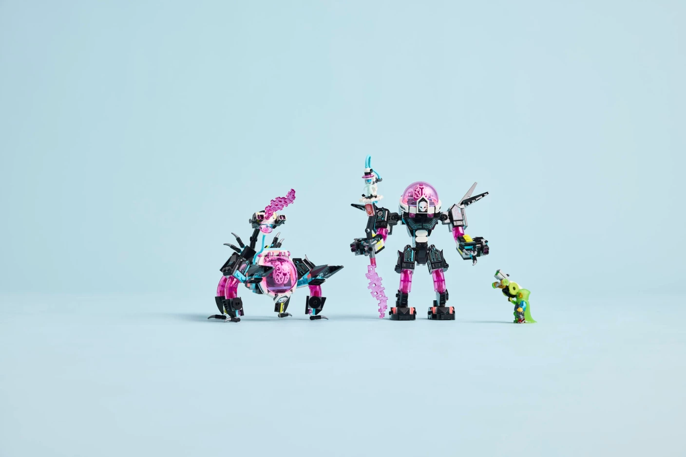 Mateo vs. cyberbreinmecha