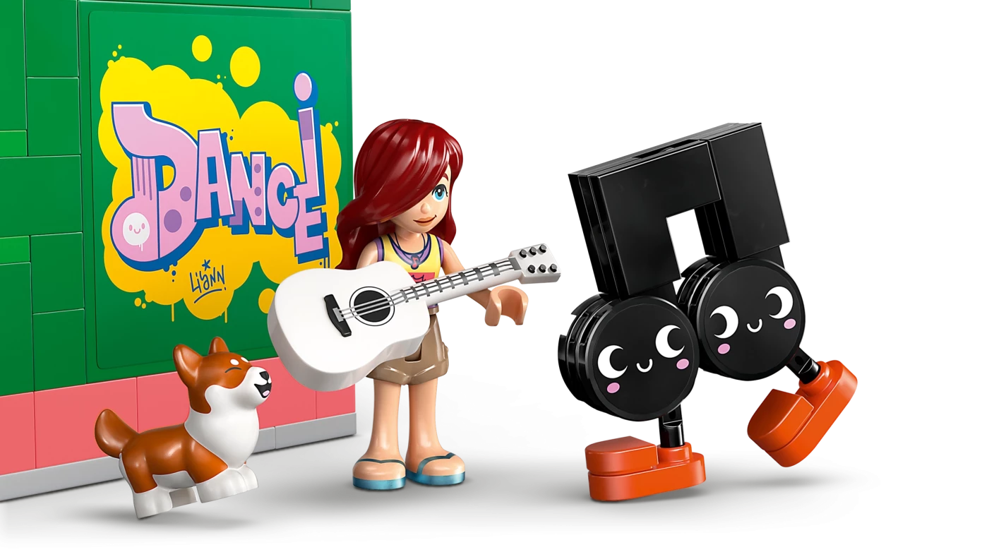 Muziekwinkel en appartement