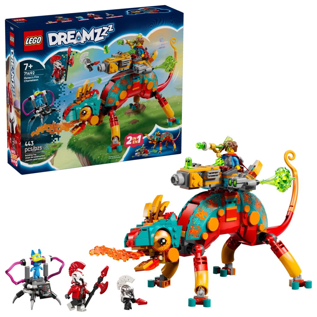 Mateo's vuurkameleon