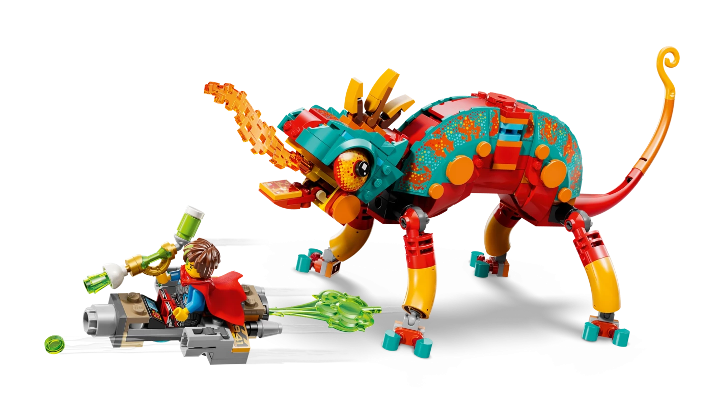 Mateo's vuurkameleon