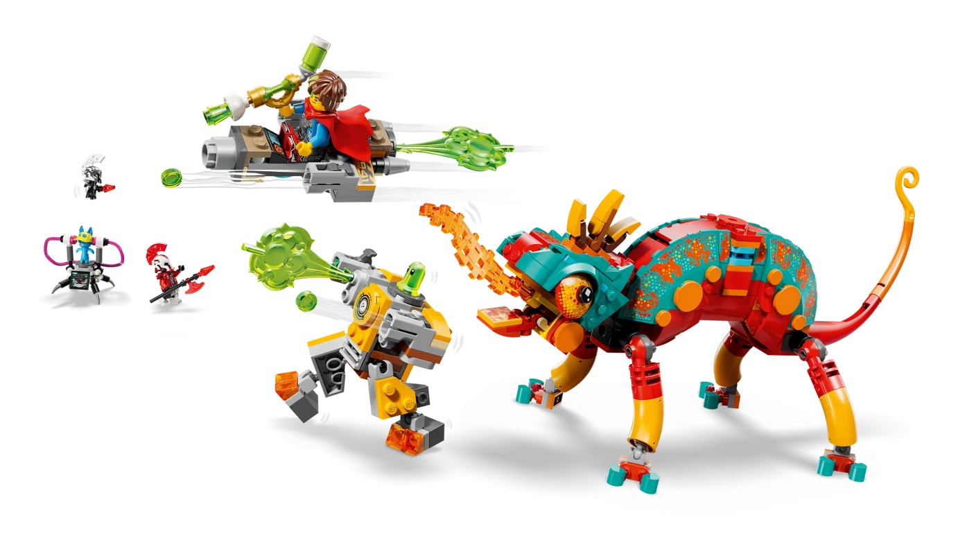 Mateo's vuurkameleon