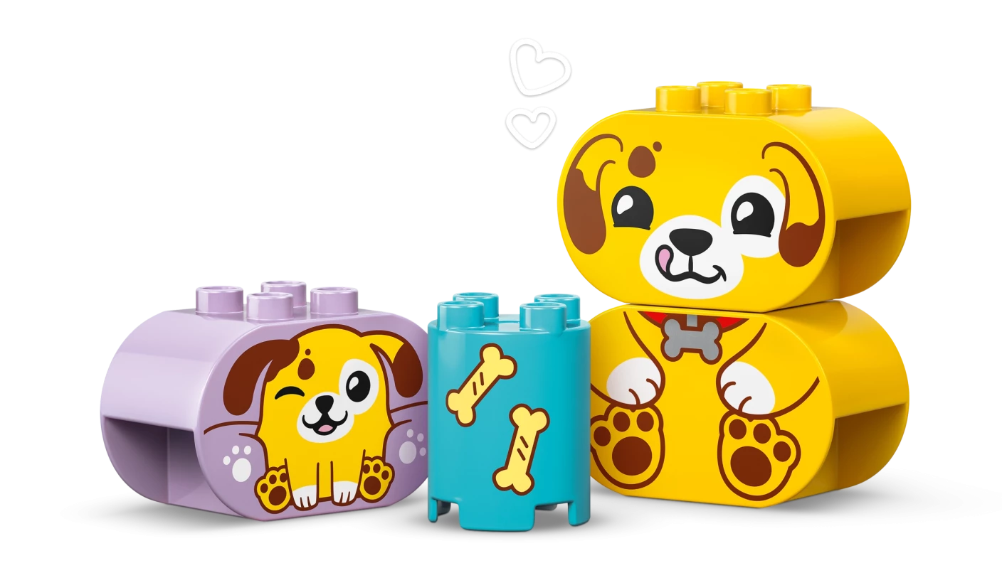 Vormenstoof: puppyhuis