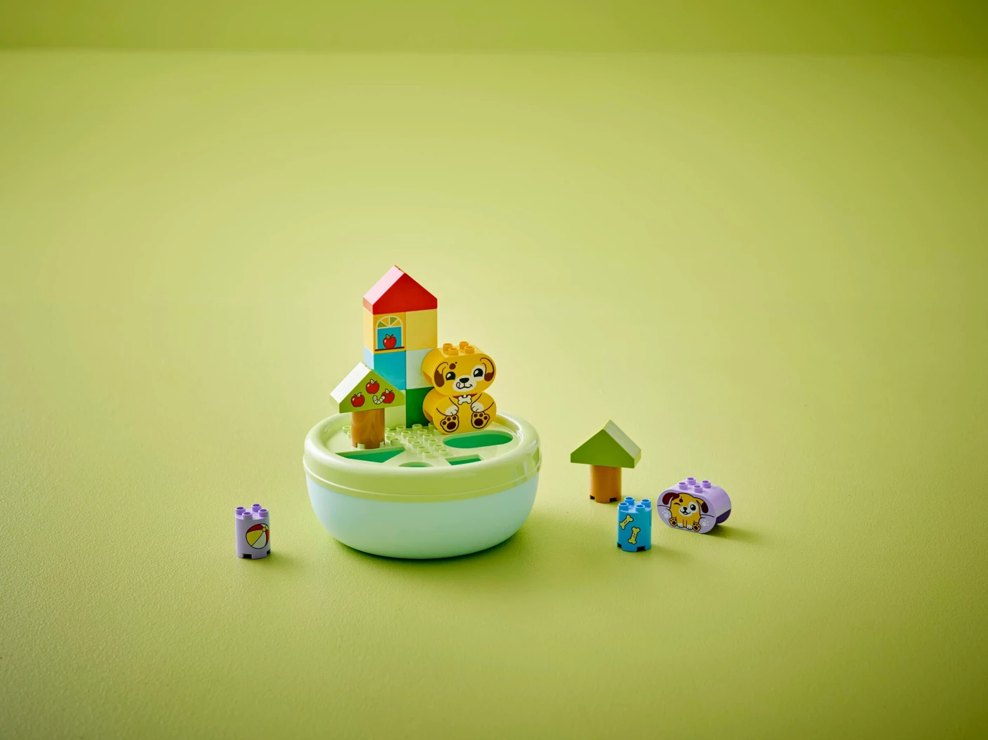 Vormenstoof: puppyhuis