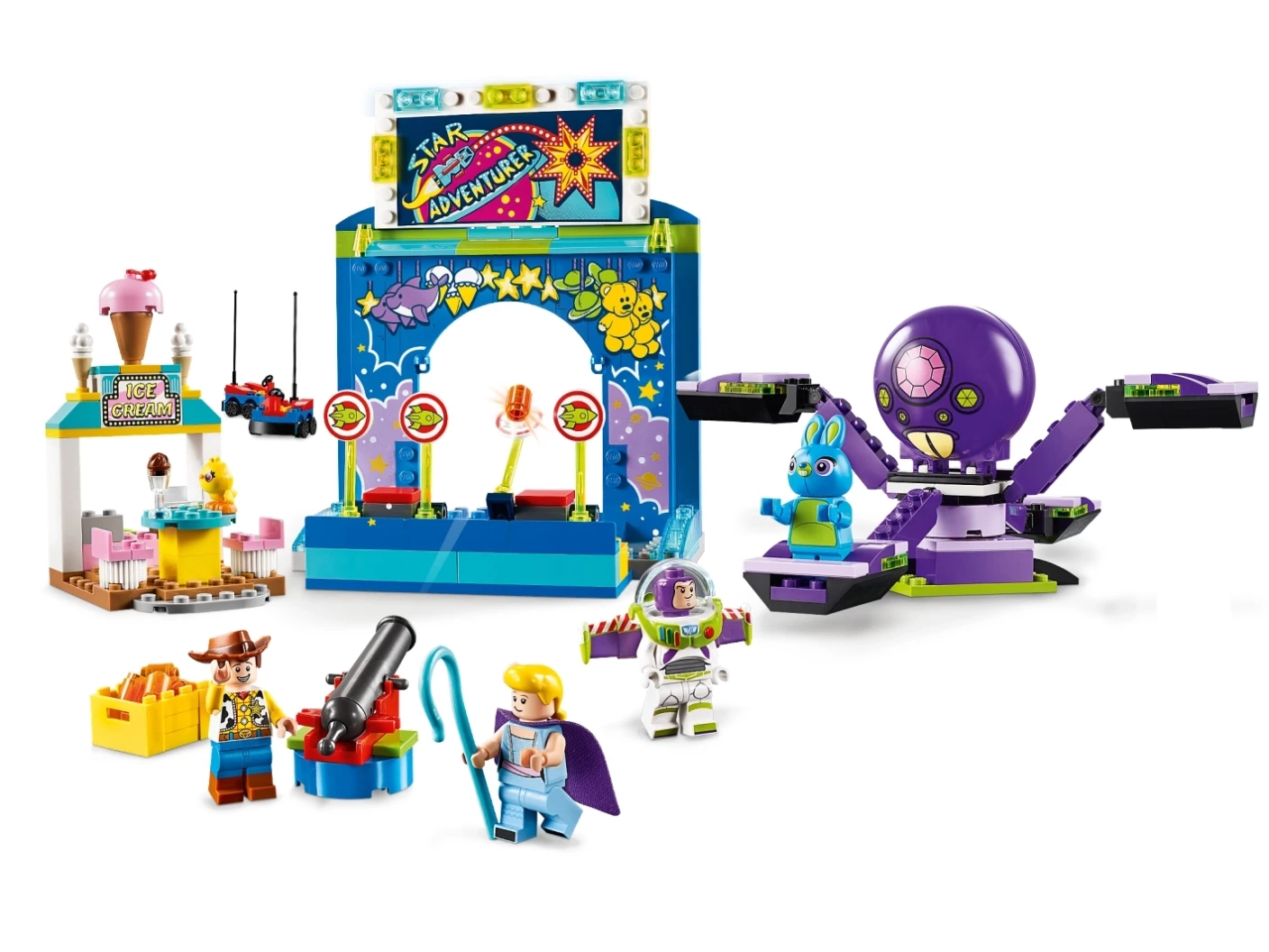 Kermismania van Buzz en Woody