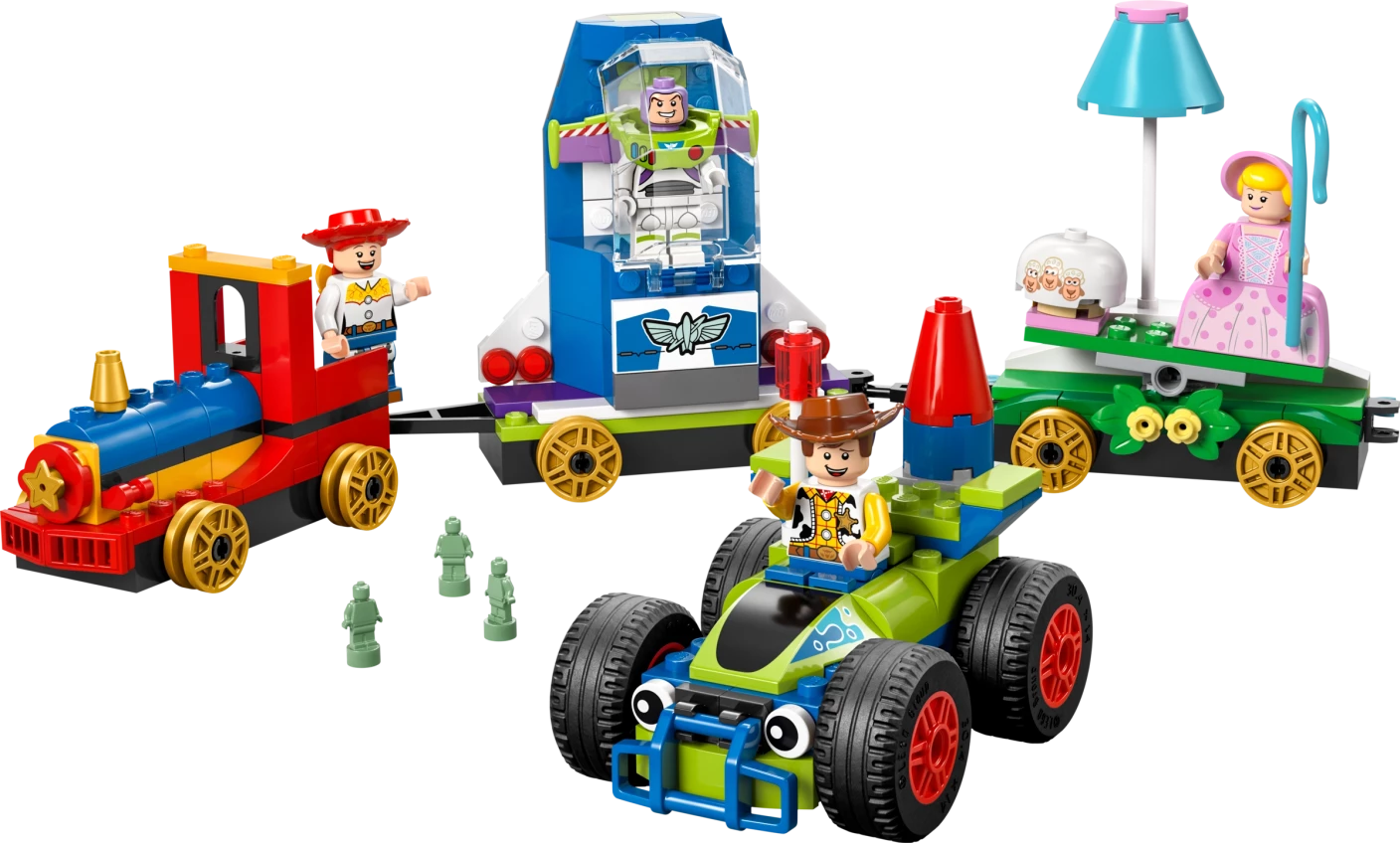 Toy Story feesttrein en RC auto