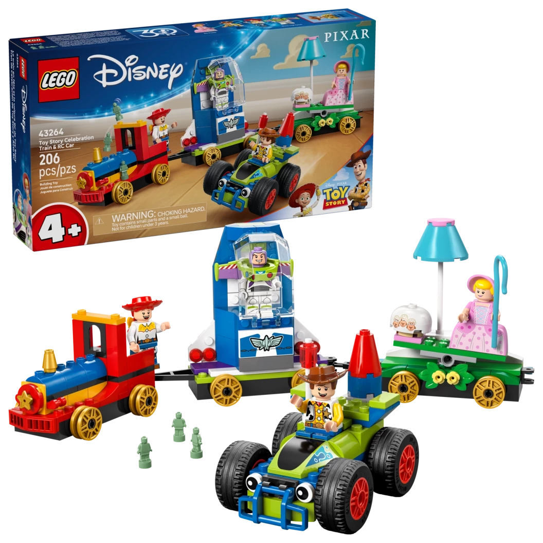 Toy Story feesttrein en RC auto