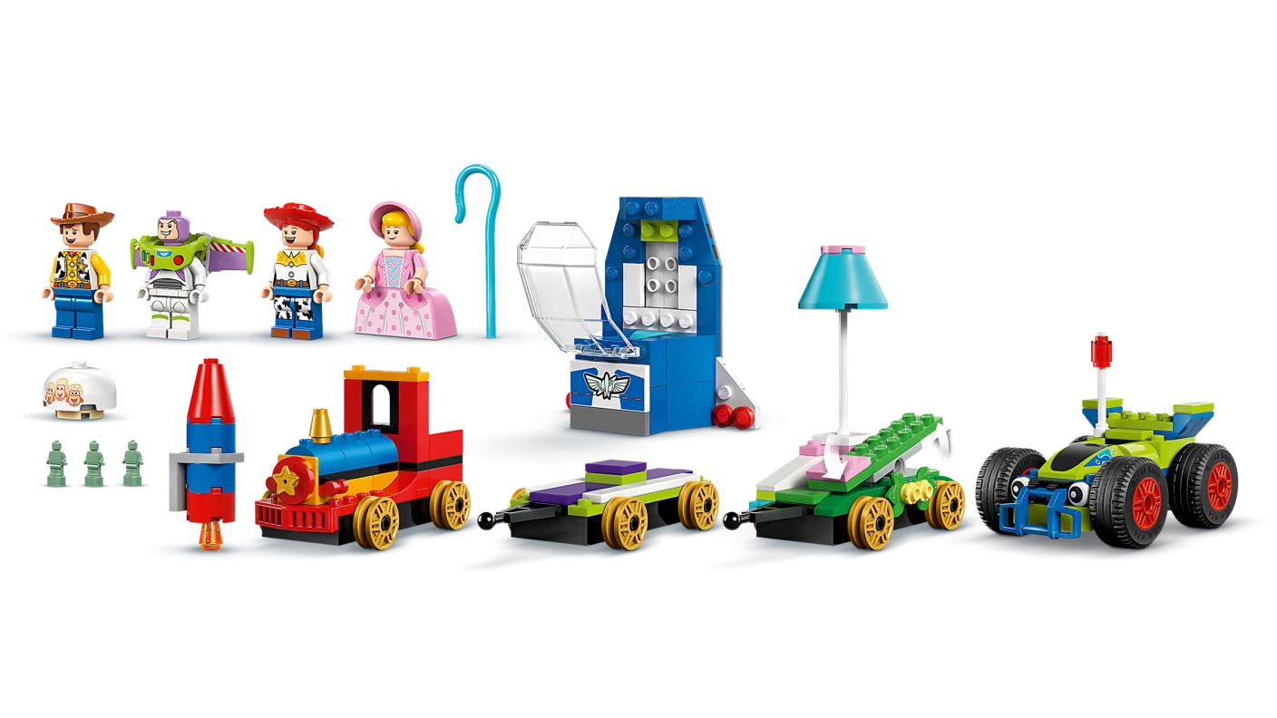 Toy Story feesttrein en RC auto