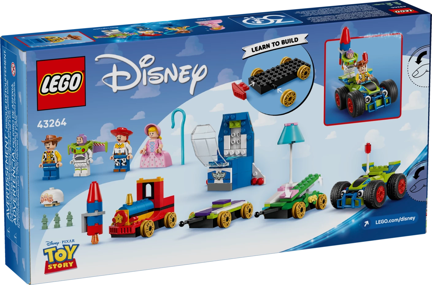 Toy Story feesttrein en RC auto