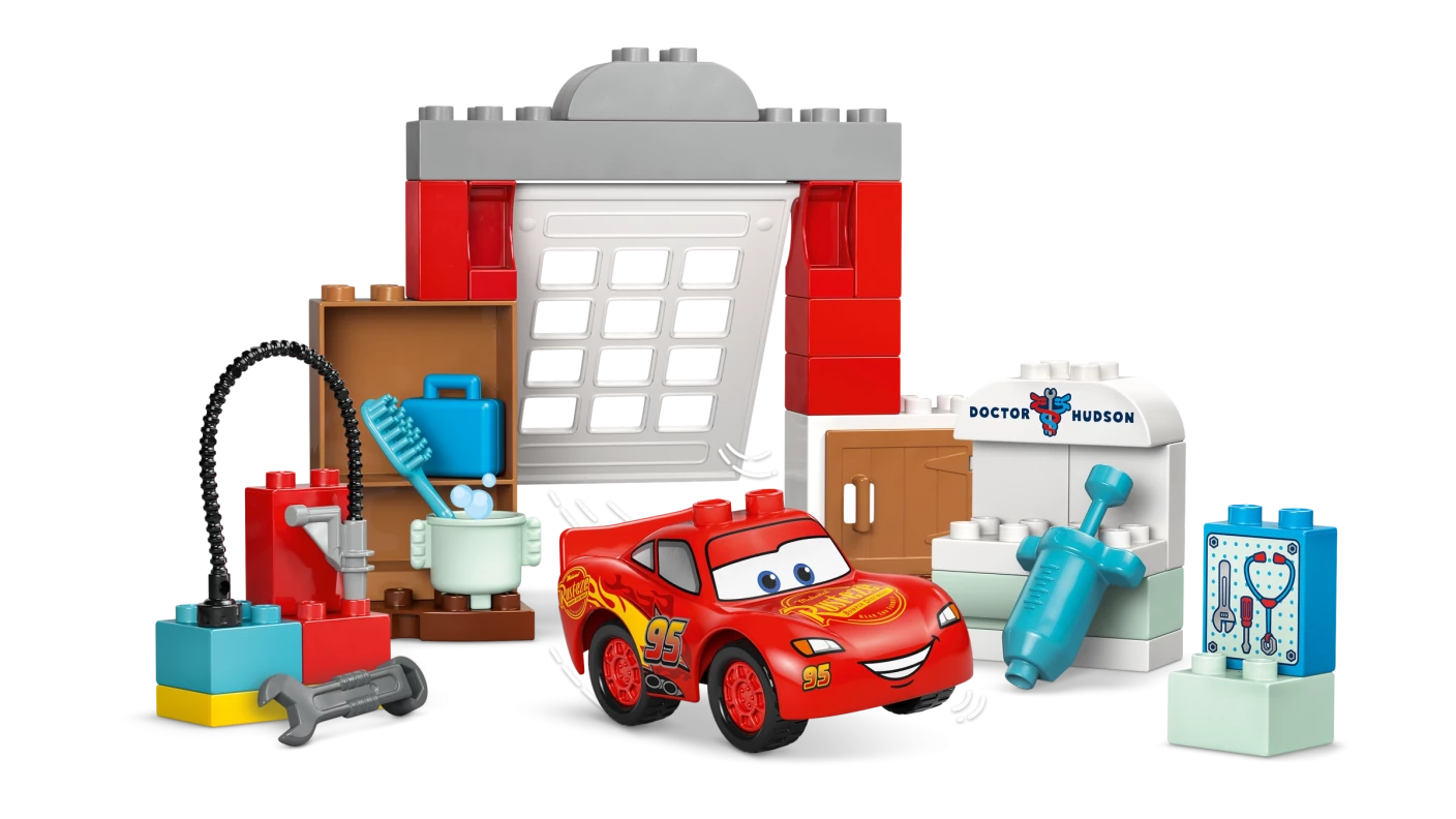McQueens bezoek aan Docs garage
