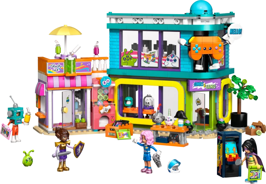 Stripboeken- en gamewinkel